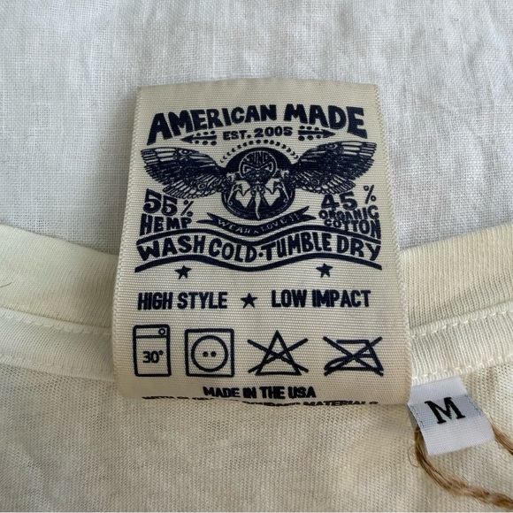 Jungmaven Cropped Lorel Tee - Picture 3 of 5